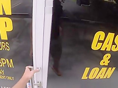 Real biker pawns his asshole for cash