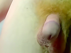 Red hair convict Chris prepares his cock for a blowjob