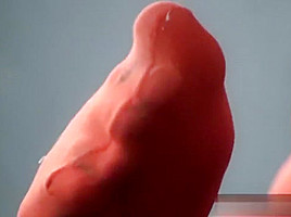 Red pantyhose feet