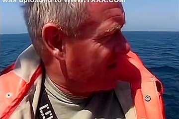 Redhead Bbw Gets Drilled Doggy Style On A Boat