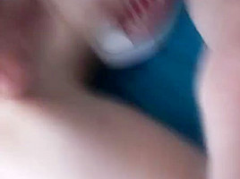 Redhead Tgirl masturbation