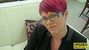 Redhead british sub roughly fucked