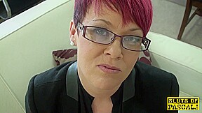 Redhead british sub roughly fucked