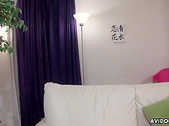Renka Shimizu - Japanese Satisfies Her Wet Pussy With A Sex Toy Uncensored