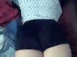Reverse footjob solejob