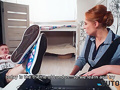 Rich Mans Stepson Fucked Tutor And She Has To Spread Legs