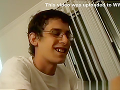 Riley then masturbates