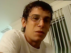 Riley then masturbates
