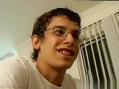 Riley then masturbates