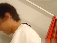 Riley then masturbates
