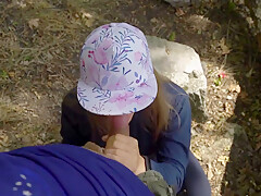 Ripped Her Pants And Fucked In The Park - Outdoor Sex