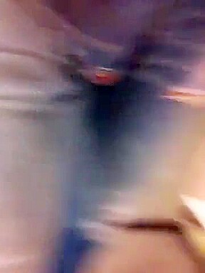 Ripped jeans in shopping center(CORRECTED ROTATION)