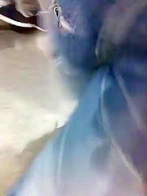 Ripped jeans in shopping center(CORRECTED ROTATION)