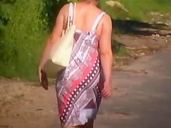 Russian Booty in dress