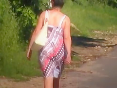 Russian Booty in dress