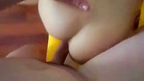 Russian Casting Action With Tiny Blonde