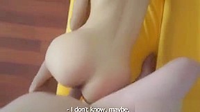 Russian Casting Action With Tiny Blonde