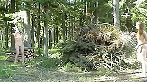 Russian Nudist at the Lake