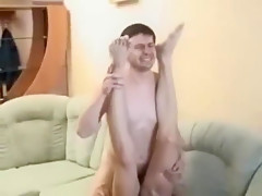 Russian Step dad fuck boy