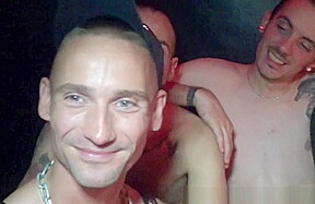 Ryan fucked barebac by Viktor Rom and his friend - BarebackersFromLondon