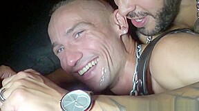 Ryan fucked barebac by Viktor Rom and his friend - BarebackersFromLondon