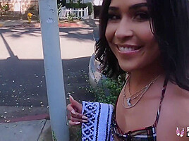 Ryder Rey - Latina Cutie Flashing And Fucking