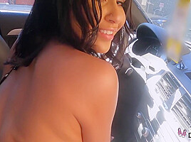 Ryder Rey - Latina Cutie Flashing And Fucking