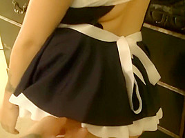 Sasha Foxxx is a very sexy maid in this clip