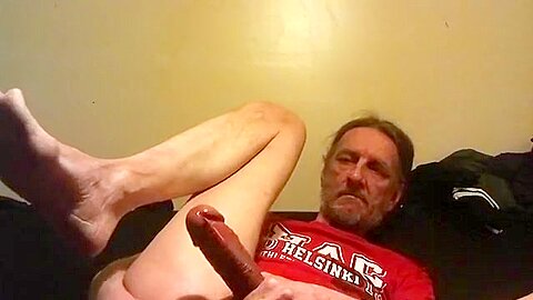 Self fisting jerking and no hands prostate milking twice