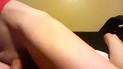Self fisting jerking and no hands prostate milking twice