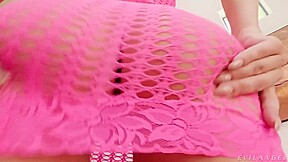 Sex Kitten In Fishnets With Millie Morgan