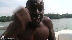 Sex With Black Cock Black Meatpole Rams Sexy Brunette On A