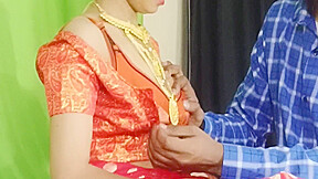 Sexy Indian Women Chudai In Red Saree First Time Sex