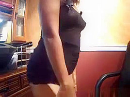 Sexy Latin Chick Teasing