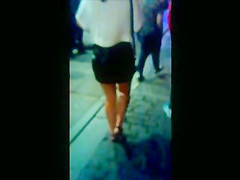 Sexy PVC & Leather Miniskirt Girls' Night Out