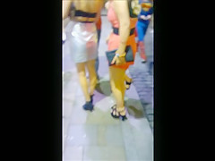 Sexy PVC & Leather Miniskirt Girls' Night Out