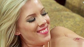 Sexy blonde walks in on her Step sister fucking her boyfriend