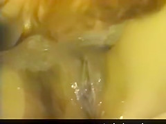 Sexy classic lesbians soaked in honey and Champagne
