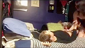 Sexy teen 18+ striptease and fingering