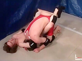 Sexy wrestling match
