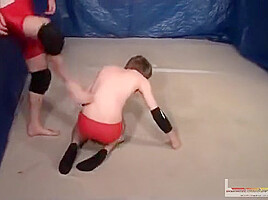 Sexy wrestling match