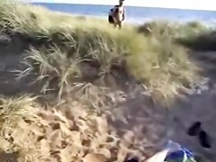 She masturbate for at nude beach