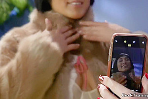 Shemale Licks And Rims Her Asian Bff - Mia Li