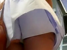 Shopping store no pantie