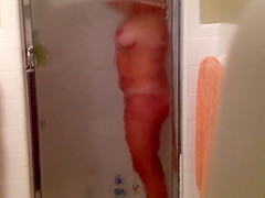Shower milf ex wife 2