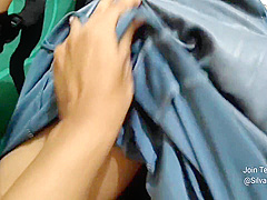 Silvana Wears Beautiful Clothes Then Inserts Her Fingers Into Her Pussy