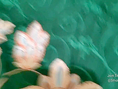 Silvana Wears Beautiful Clothes Then Inserts Her Fingers Into Her Pussy