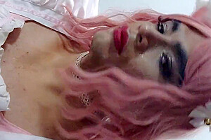 Sissy Femboy Self Cum Facial And Public Cumwalk