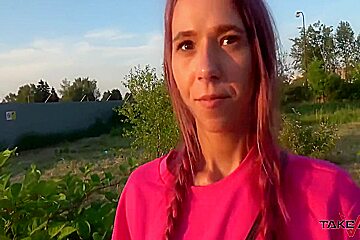 Skinny Girlfriend Cheats For A Ride And A B  Cunt Fuck 12 Min