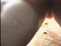 Skinny babe with sexy legs was filmed with a
